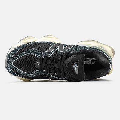 New Balance 9060 Black Grey Marble (Черный) - фото 3 