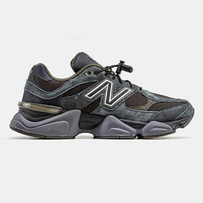 New Balance 9060 Black Olive Grey (Серый) - фото 1 Hypebery