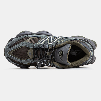 New Balance 9060 Black Olive Grey (Серый) - фото 3 
