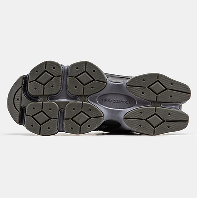 New Balance 9060 Black Olive Grey (Серый) - фото 6 
