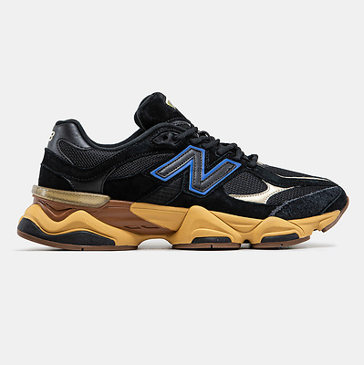 New Balance 9060 Black Royal Gum U9060RE (Черный) - фото 1 Hypebery