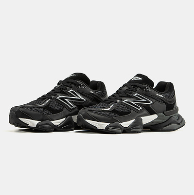 New Balance 9060 Black Silver Shoe Palace Exclusive U9060PNR (Белый) - фото 2 