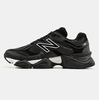 New Balance 9060 Black Silver Shoe Palace Exclusive U9060PNR (Белый) - фото 4 
