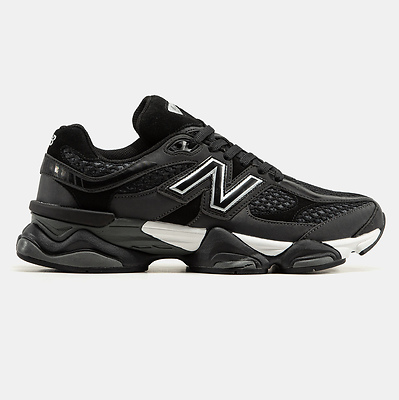 New Balance 9060 Black Silver Shoe Palace Exclusive U9060PNR (Белый) - фото 1 Hypebery