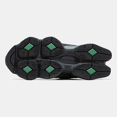 New Balance 9060 Green Black Blue (Зеленый) - фото 6 