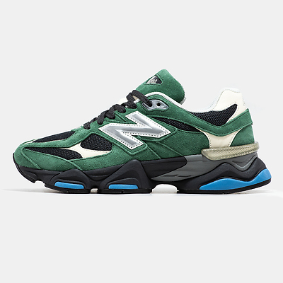 New Balance 9060 Green Black Blue (Зеленый) - фото 1 Hypebery