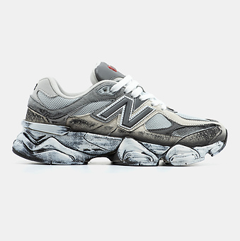 New Balance 9060 Grey Distressed