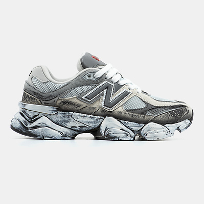 New Balance 9060 Grey Distressed (Сірий) - фото 1 Hypebery