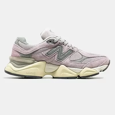 New Balance 9060 Pink Grey Cream (Серый) - фото 4 