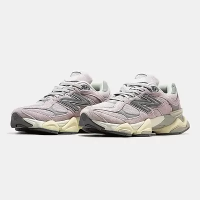 New Balance 9060 Pink Grey Cream (Серый) - фото 2 
