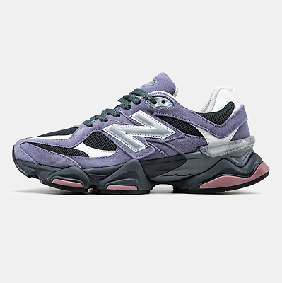 New Balance 9060 Purple Black White Pink (Фиолетовый) - фото 1 Hypebery