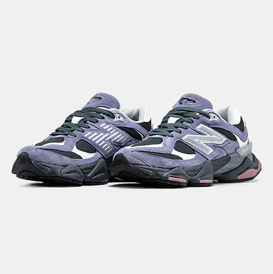 New Balance 9060 Purple Black White Pink (Фиолетовый) - фото 2 