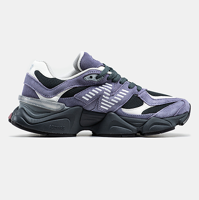 New Balance 9060 Purple Black White Pink (Фиолетовый) - фото 4 