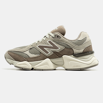 New Balance 9060 Seasalt Mushroom (Коричневый) - фото 4 