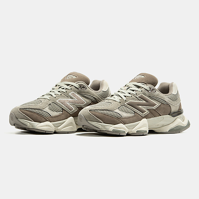 New Balance 9060 Seasalt Mushroom (Коричневый) - фото 2 