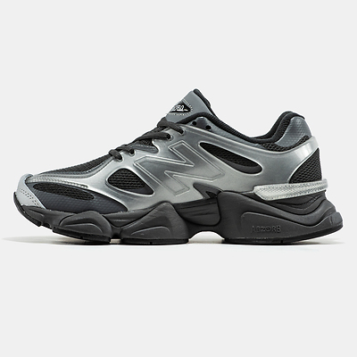 New Balance 9060 X Black Silver U9060ISA (Чорний) - фото 4 
