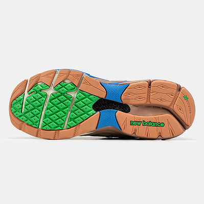 New Balance 990v3 x Joe Freshgoods Blue Beige Green (Зеленый) - фото 5 