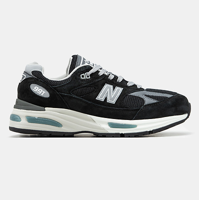New Balance 991v2 Black Grey (Черный) - фото 1 Hypebery
