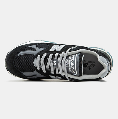 New Balance 991v2 Black Grey (Черный) - фото 3 