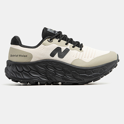 New Balance Fresh Foam Hierro v7 x District Vision Beige Black (Черный) - фото 1 Hypebery