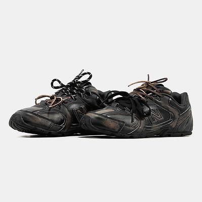 New Balance x Miu Miu 530 Leather Black 5E165E 3F33 F0002 F D005 (Черный) - фото 2 