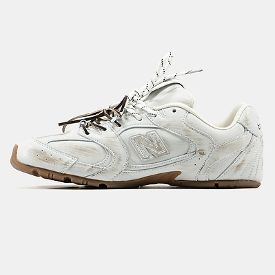 New Balance x Miu Miu 530 Leather White Gum 5E165E 3F33 F0009 F D005 (Белый) - фото 4 
