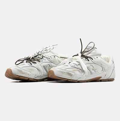 New Balance x Miu Miu 530 Leather White Gum 5E165E 3F33 F0009 F D005 (Белый) - фото 2 