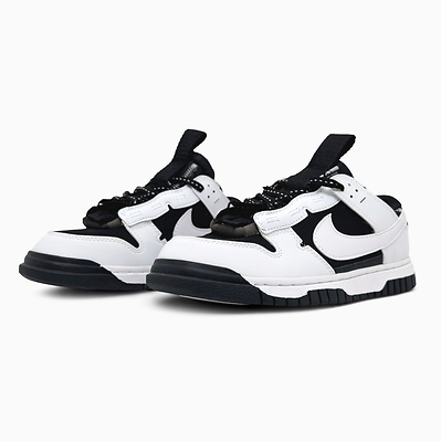 Nike Air Dunk Jumbo Remastered Black White (Белый) - фото 2 