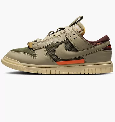 Nike Air Dunk Low Jumbo Medium Olive DV0821-200 (Хаки) - фото 1 Hypebery