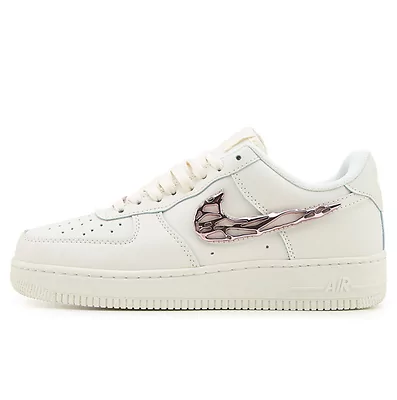 Nike Air Force 1 '07 LX Molten Metal Swoosh Pack Pink IF1686-161 (Белый) - фото 1 Hypebery