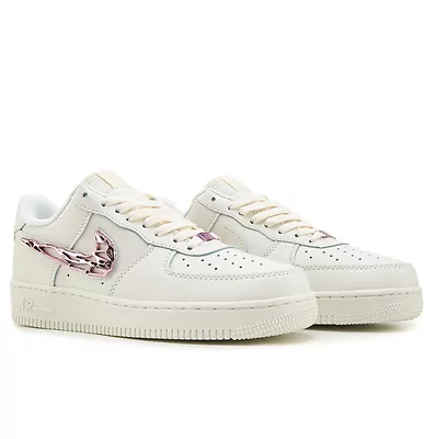 Nike Air Force 1 '07 LX Molten Metal Swoosh Pack Pink IF1686-161 (Белый) - фото 2 