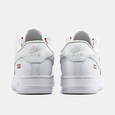 Nike Air Force 1 Low 07 Supreme White (Білий) - фото 5 