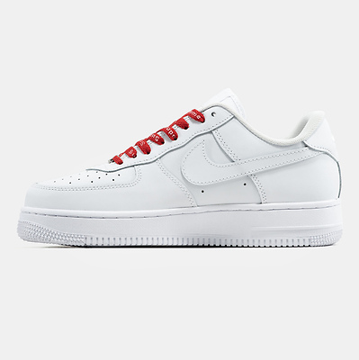 Nike Air Force 1 Low 07 Supreme White (Білий) - фото 4 