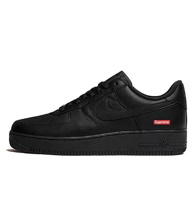 Nike Air Force 1 Low Supreme Black CU9225-001 (Черный) - фото 3 