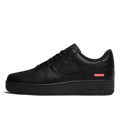 Nike Air Force 1 Low Supreme Black CU9225-001 (Черный) - фото 8 