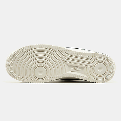 Nike Air Force 1 Low White Black Outline (Білий) - фото 12 