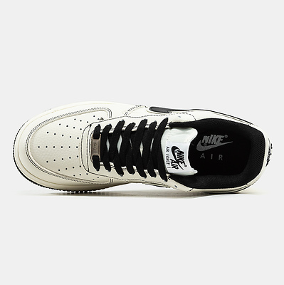 Nike Air Force 1 Low x Balenciaga White Black (Белый) - фото 4 
