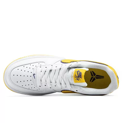 Nike Air Force 1 Low x Kobe Bryant Retro Lakers Home FZ1151-100 (Желтый) - фото 4 