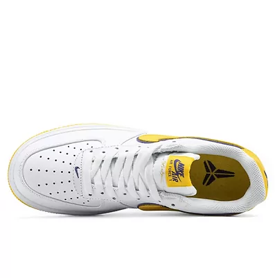 Nike Air Force 1 Low x Kobe Bryant Retro Lakers Home FZ1151-100 (Желтый) - фото 9 