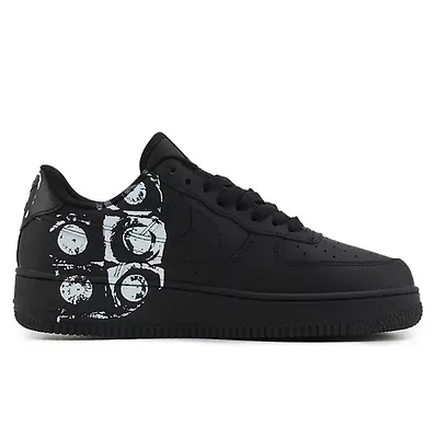 Nike Air Force 1 Low x Supreme x Comme des Garçons SHIRT Eyes Black (Чорний) - фото 8 