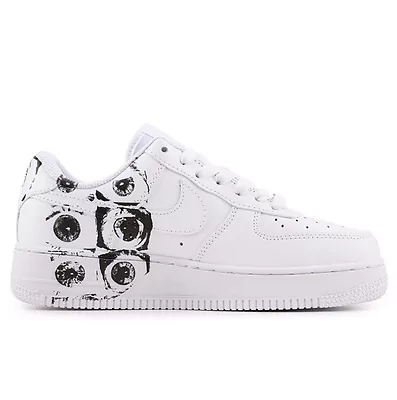 Nike Air Force 1 Low x Supreme x Comme des Garçons SHIRT Eyes 923044-100 (Білий) - фото 3 
