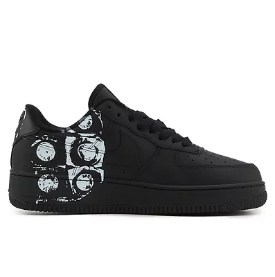 Nike Air Force 1 Low x Supreme x Comme des Garçons SHIRT Eyes Black (Чорний) - фото 3 