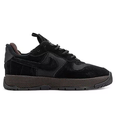 Nike Air Force 1 Wild Black Velvet Brown FB2348-001 (Чорний) - фото 3 