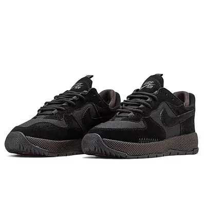 Nike Air Force 1 Wild Black Velvet Brown FB2348-001 (Чорний) - фото 8 