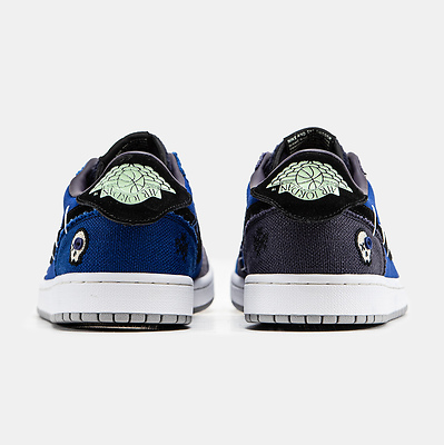 Nike Air Jordan 1 Retro Low x Zion Williamson 'Voodoo Alternate' IH2309-500 (Синий) - фото 5 