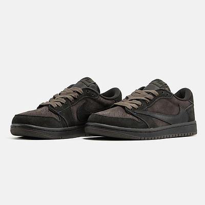 Nike Air Jordan 1 Low x Travis Scott 'Velvet Brown' DM7866-202 (Коричневый) - фото 2 