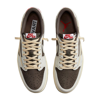Nike Air Jordan 1 Retro Low Travis Scott Reverse Mocha DM7866-162 (Бежевый) - фото 11 