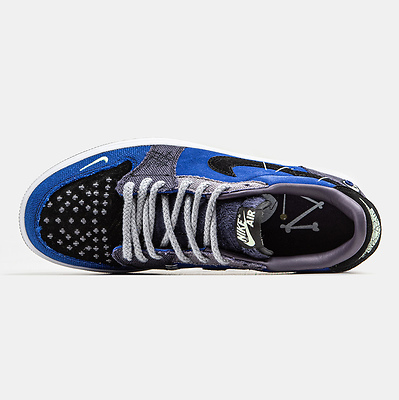 Nike Air Jordan 1 Retro Low x Zion Williamson 'Voodoo Alternate' IH2309-500 (Синий) - фото 9 