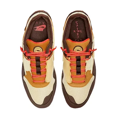 Nike Air Max 1 Travis Scott Cactus Jack Baroque Brown DO9392-200 (Желтый) - фото 10 