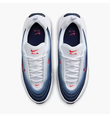 Nike Air Max Portal USA White Midnight Navy Bright Crimson (Белый) - фото 3 